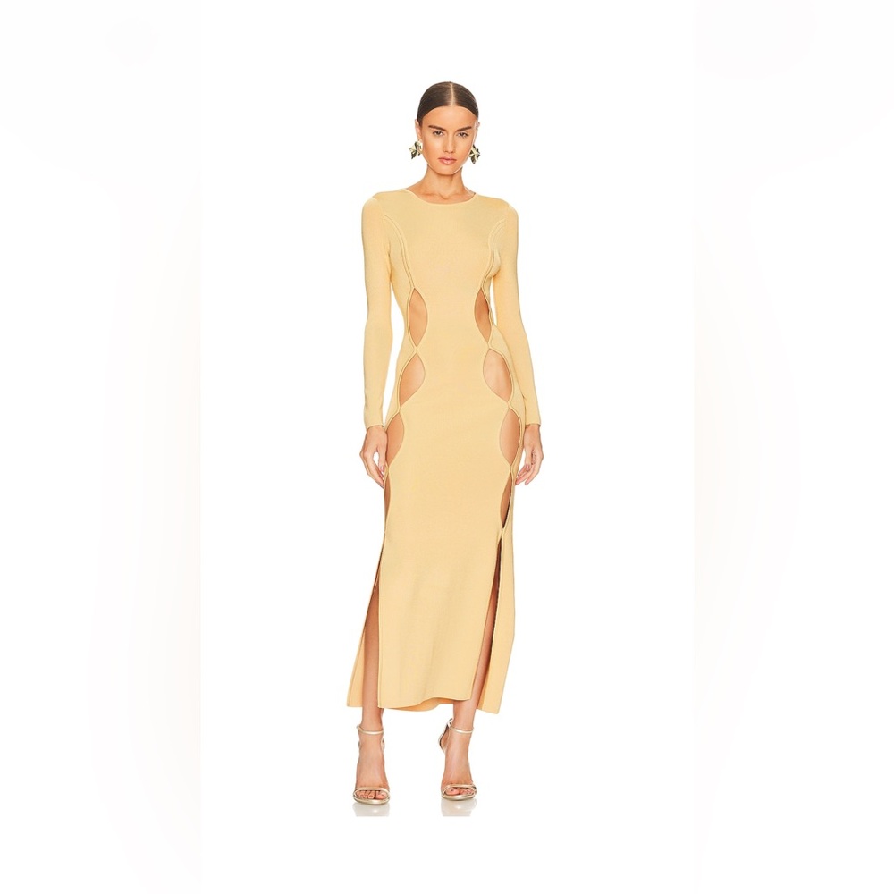The Charlie Slit Dress by Auteur in Size Small